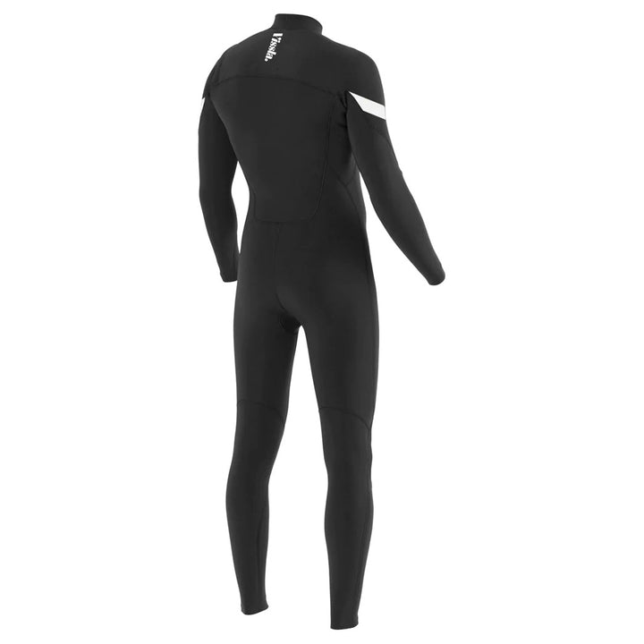 Vissla 4/3 7 Seas Raditude Chest Zip Wetsuit Black 2