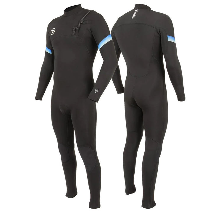 Vissla 4/3 7 Seas Raditude Chest Zip Wetsuit Black 2