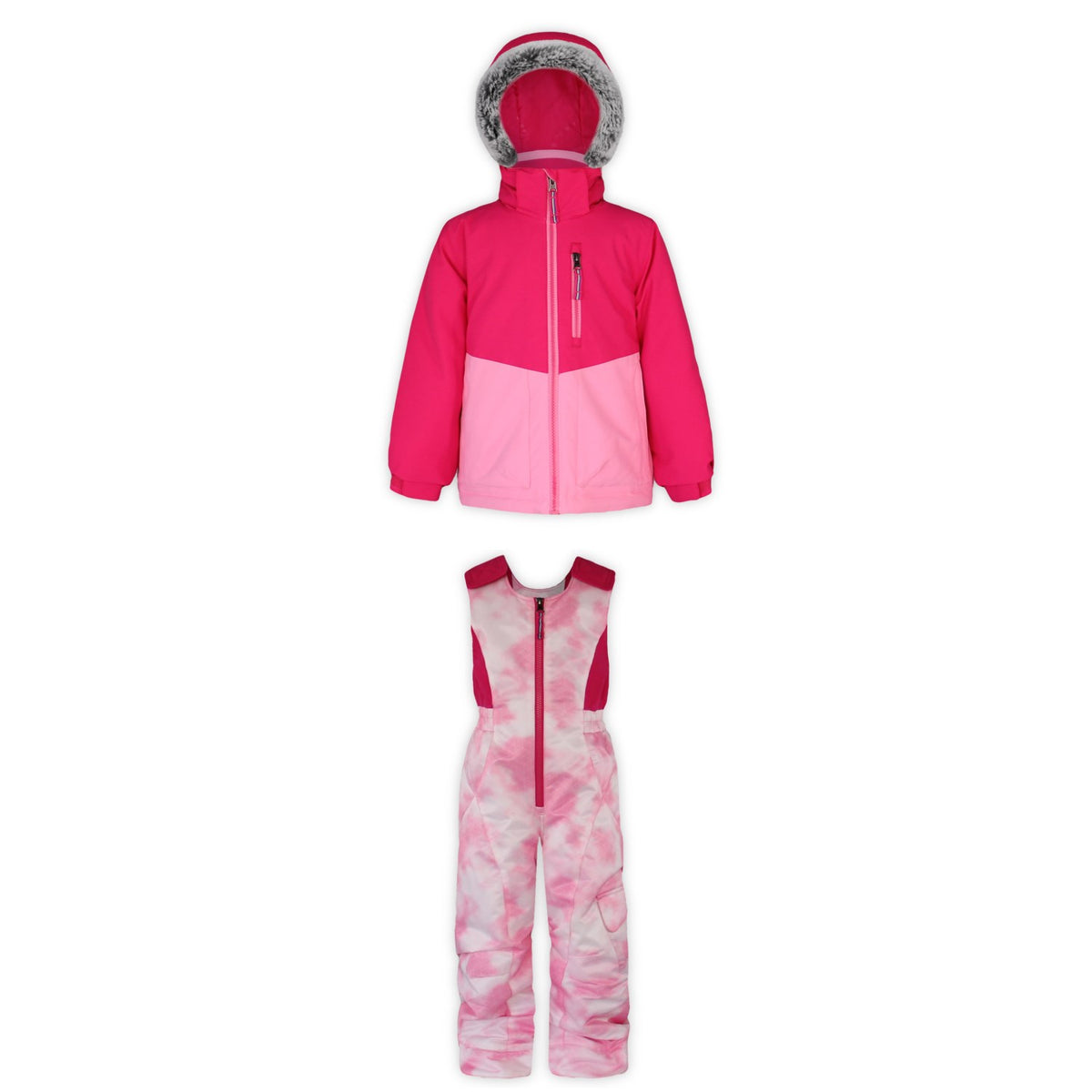 Boulder Gear Clara Jacket + Hailey Bibs - Toddler Girls' 2022