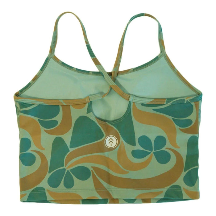 Parks Project Zion Narrows Recycled Cropped Tank Top - Women's Sea Green