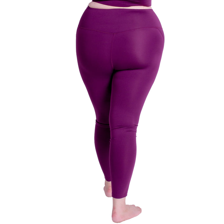Girlfriend Collective High-Rise Compressive Leggings - Women's Plum