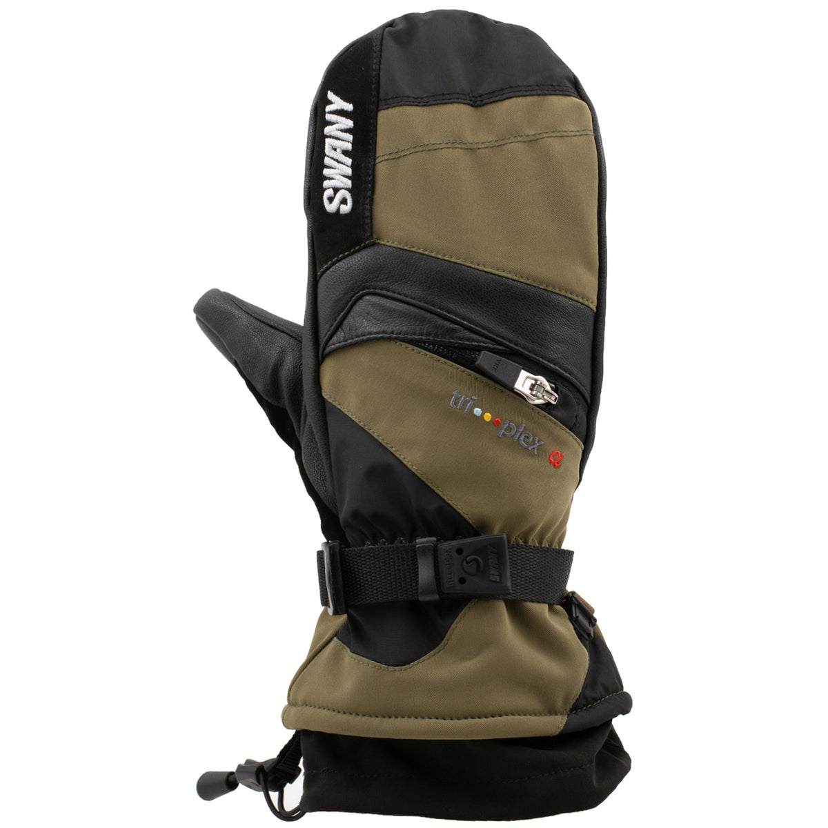 Swany X-Change 2.1 Mittens Miltary Olive/Black