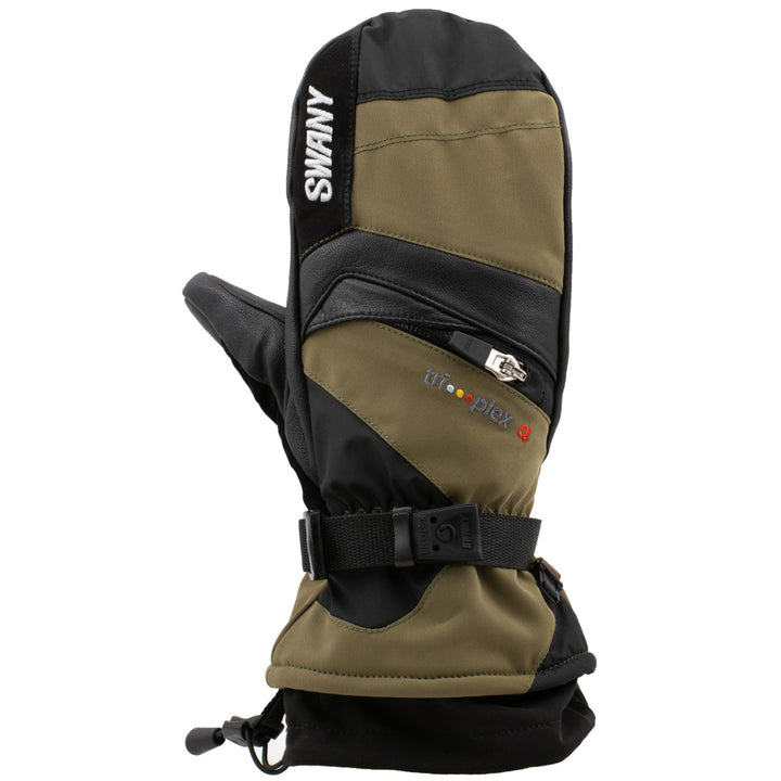 Swany X-Change 2.1 Mittens Miltary Olive/Black