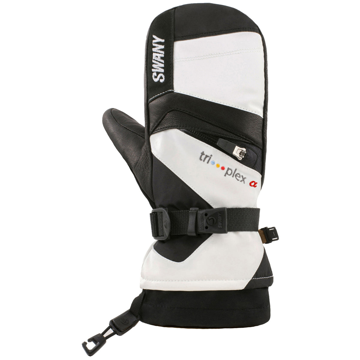 Swany X-Change 2.1 Mittens - Women's White/Black