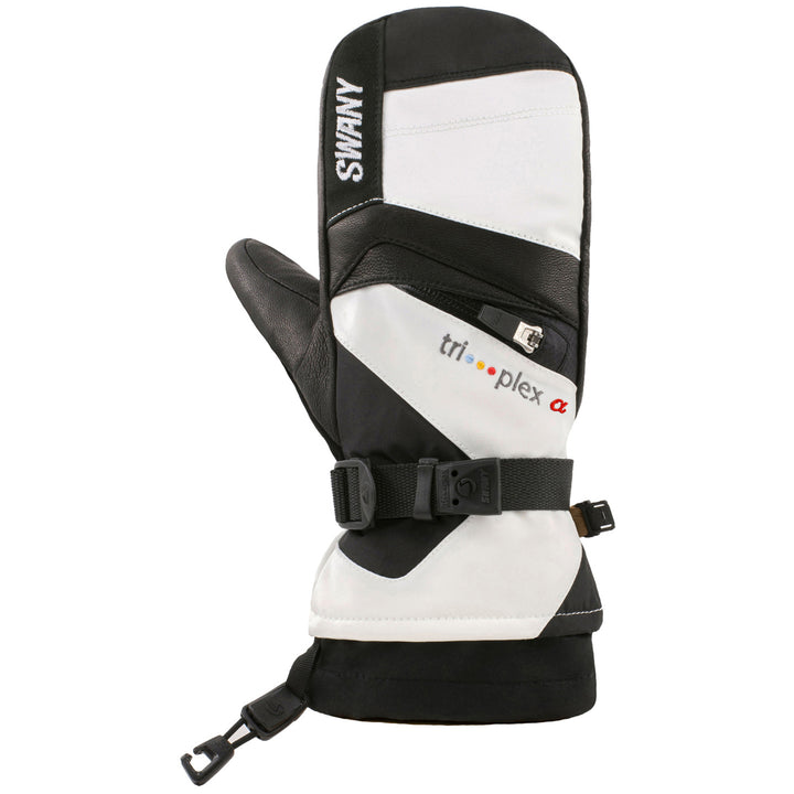 Swany X-Change 2.1 Mittens - Women's White/Black