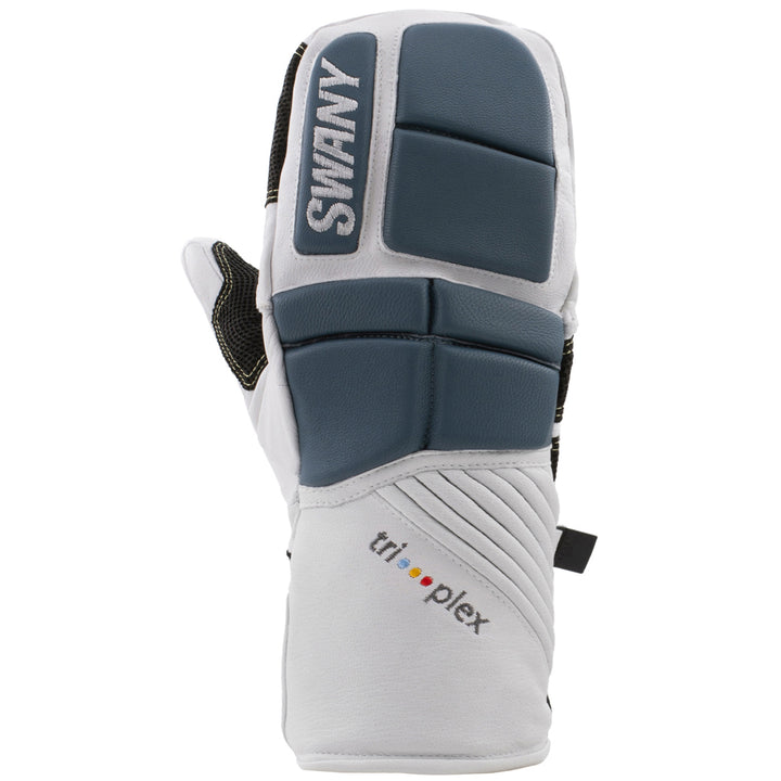Swany X-Pert Mittens - Women's Silver White/Slate Blue