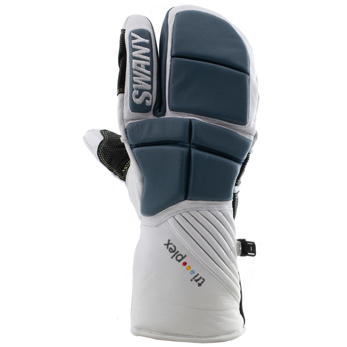 Swany X-Pert Trigger Mittens - Women's Silver White/Slate Blue