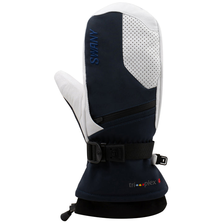 Swany X-Plorer 2.2 Mittens - Women's Navy/Silver White