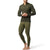 Smartwool Intraknit Merino 250 Thermal 1/4 Zip Winter Moss