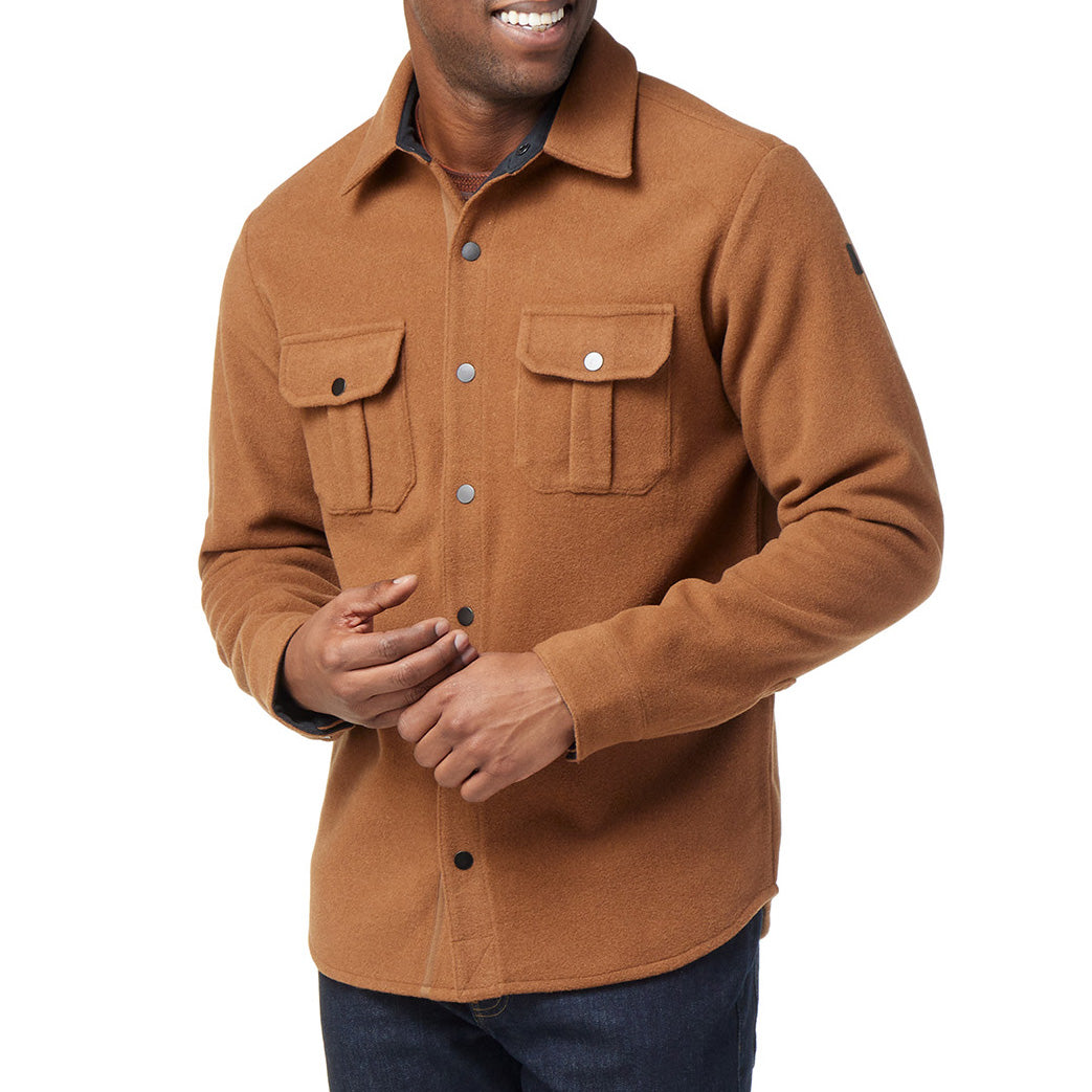 Smartwool Anchor Line Shirt Jacket - Men's Whiskey