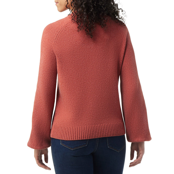 Smartwool Cozy Lodge Belle Sleeve Sweater - Women's Dusty Cedar Heather