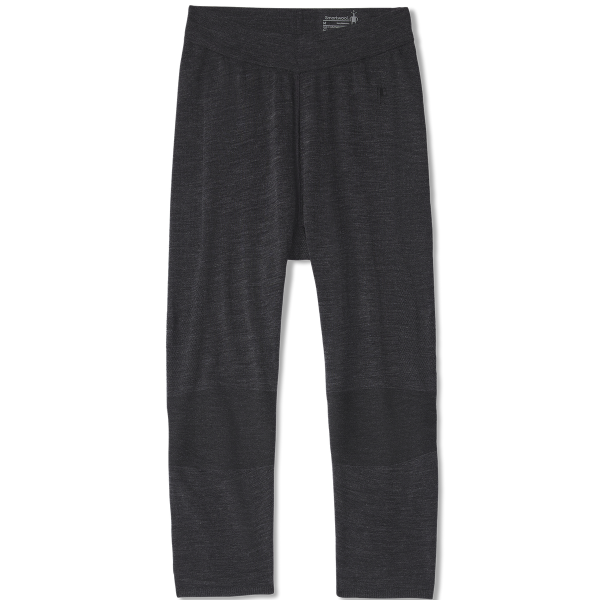 Smartwool Intraknit Thermal Merino Base Layer 3/4 Bottoms - Men's Charcoal Heather Black