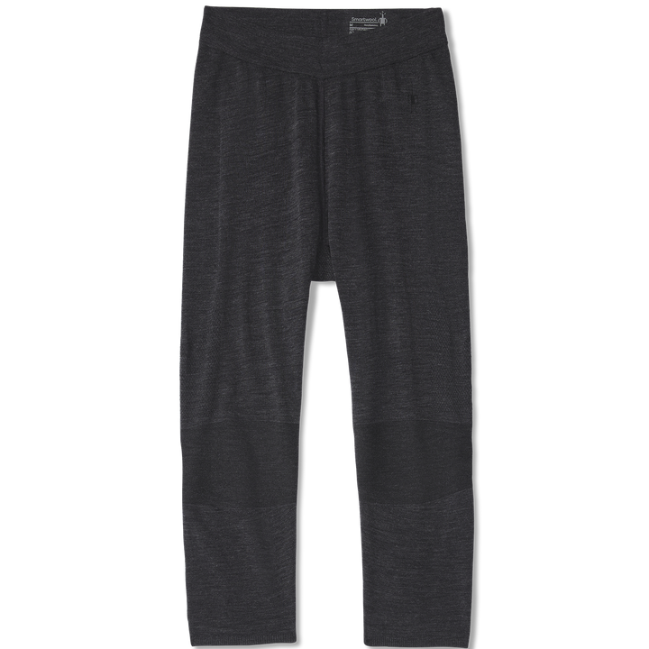 Smartwool Intraknit Thermal Merino Base Layer 3/4 Bottoms - Men's Charcoal Heather Black