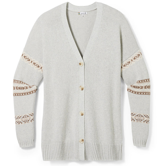 Smartwool Cozy Lodge Boyfriend Cardigan - Women's Ash Heather