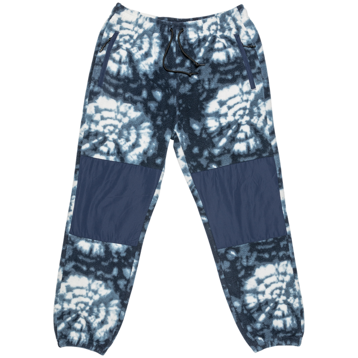 Autumn Bask Fleece Pants - Men's Shibori Tie Dye