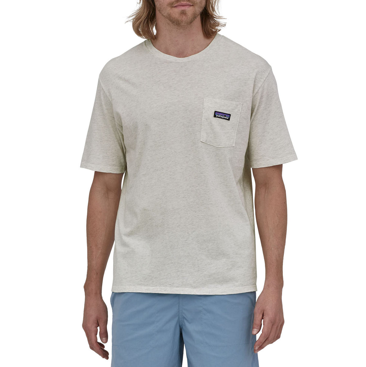 Patagonia Regenerative Organic Cotton Lightweight Pocket T-Shirt - Men's Birch White
