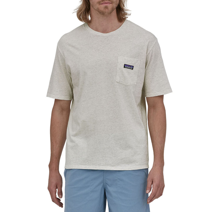 Patagonia Regenerative Organic Cotton Lightweight Pocket T-Shirt - Men's Birch White