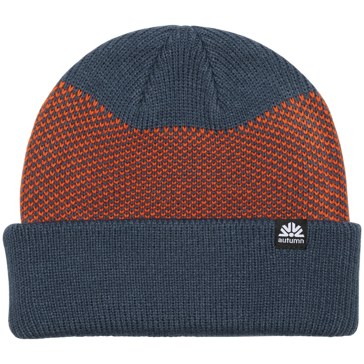 Autumn Birdseye Beanie Slate Blue