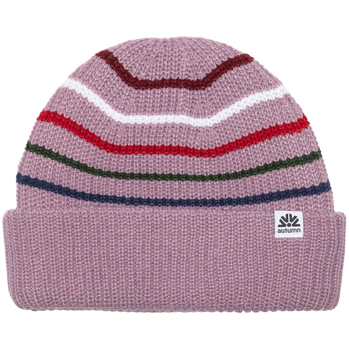 Autumn Retro Beanie Mauve