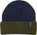 Autumn Blocked Beanie Navy