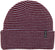 Autumn Stripe Beanie Burgandy/Blue