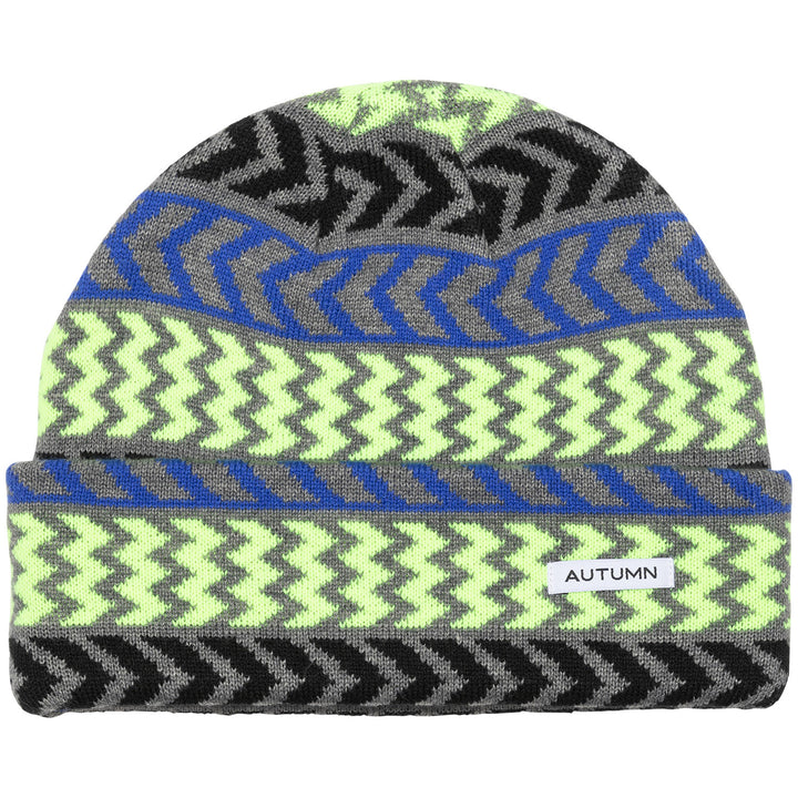 Autumn Chevron Beanie Highlighter
