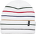 Autumn Multi Stripe Beanie White