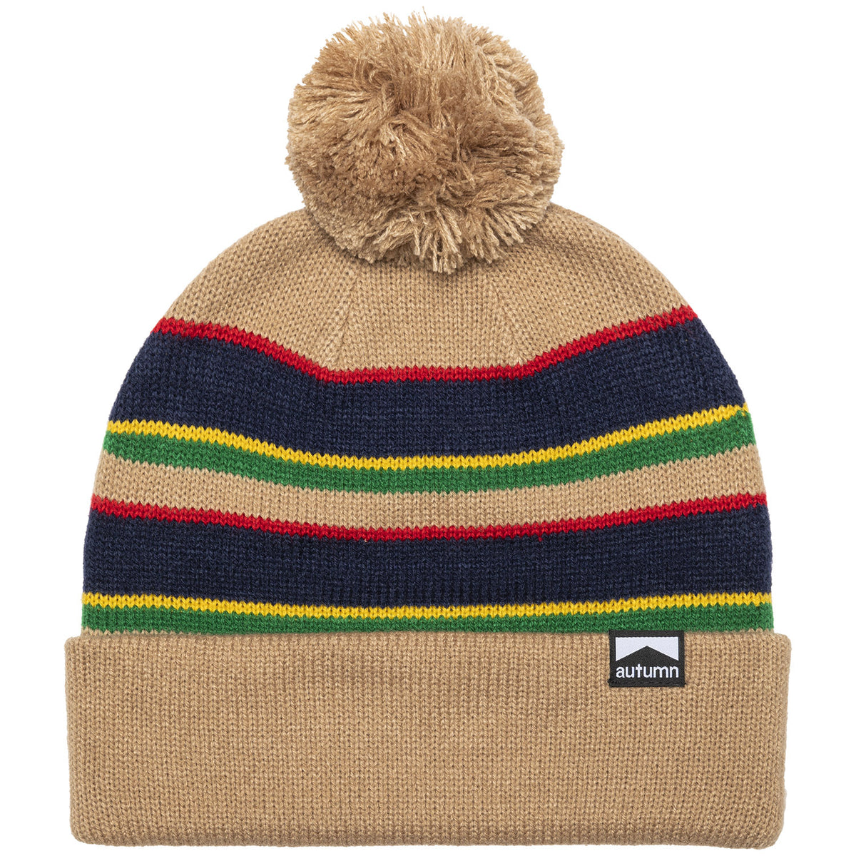 Autumn Bradford Pom Beanie Khaki