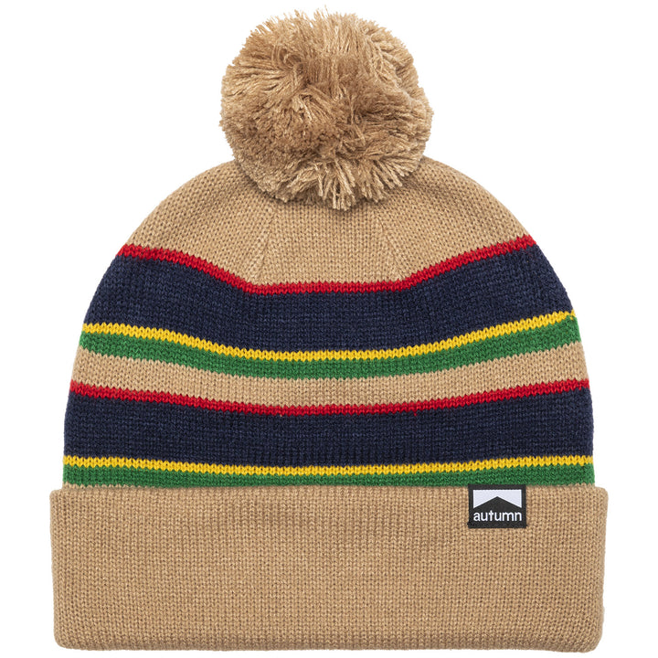 Autumn Bradford Pom Beanie Khaki