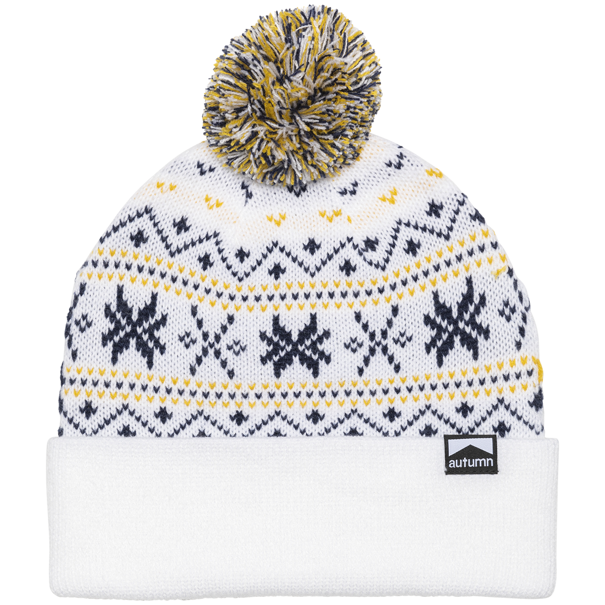 Autumn Wonderland Beanie White