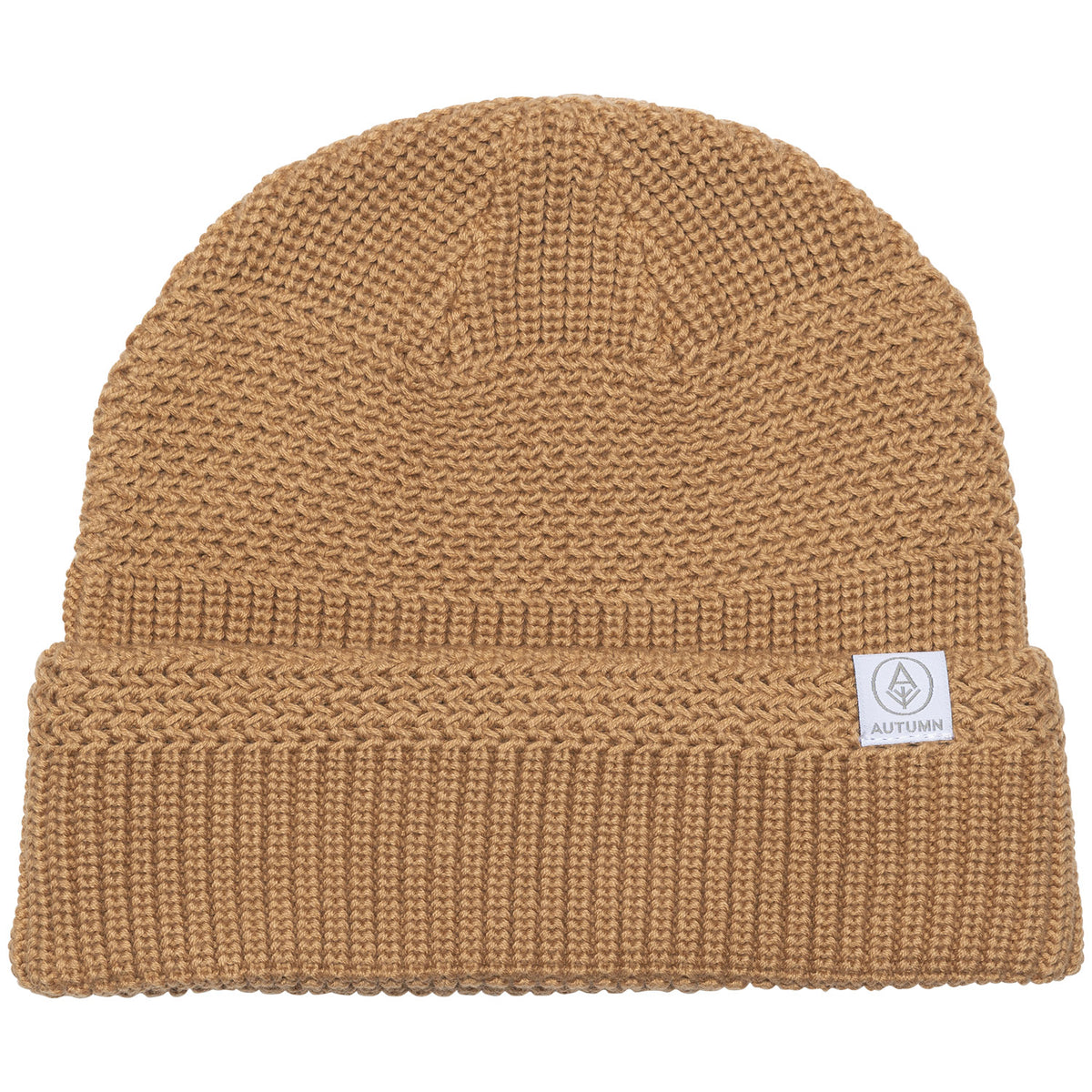 Autumn Knot Recycled Beanie Khaki