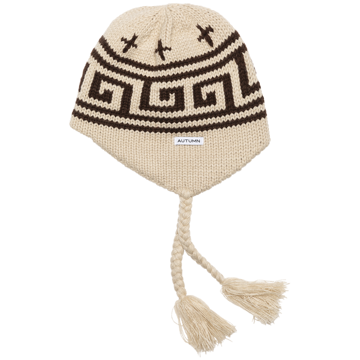 Autumn Niseko Earflap Beanie Natural