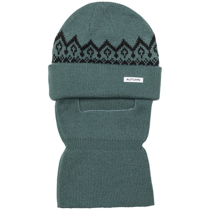Autumn Mask Beanie Work Green