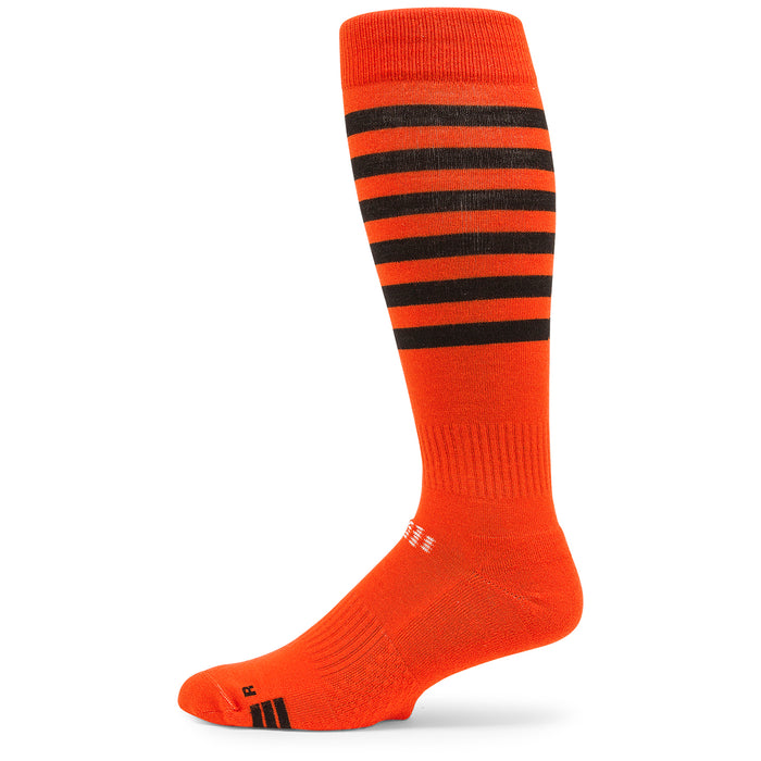 Volcom Kootney Snowboard Socks Orange Shock