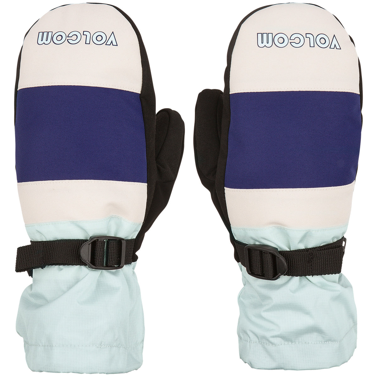 Volcom Stone Brighton Mittens Off White