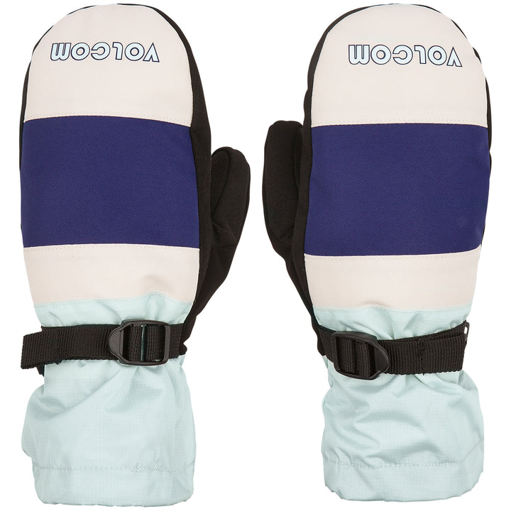 Volcom Stone Brighton Mittens Off White