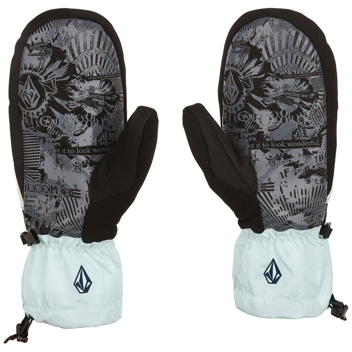 Volcom Stone Brighton Mittens Off White