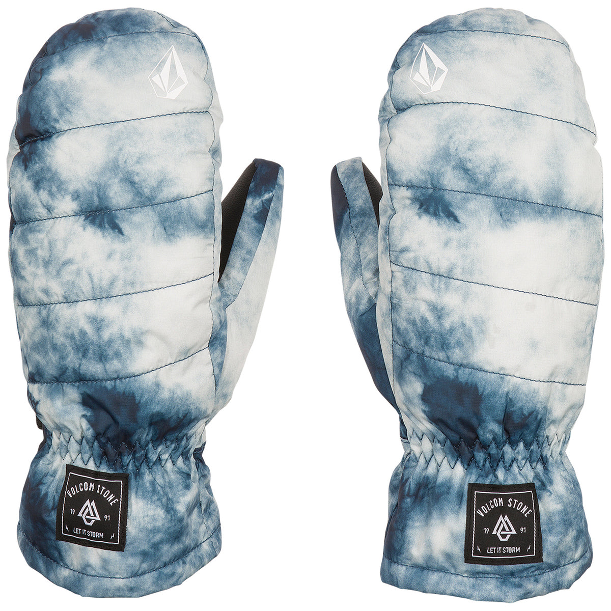 Volcom Puff Puff Mittens Storm Tie-Dye