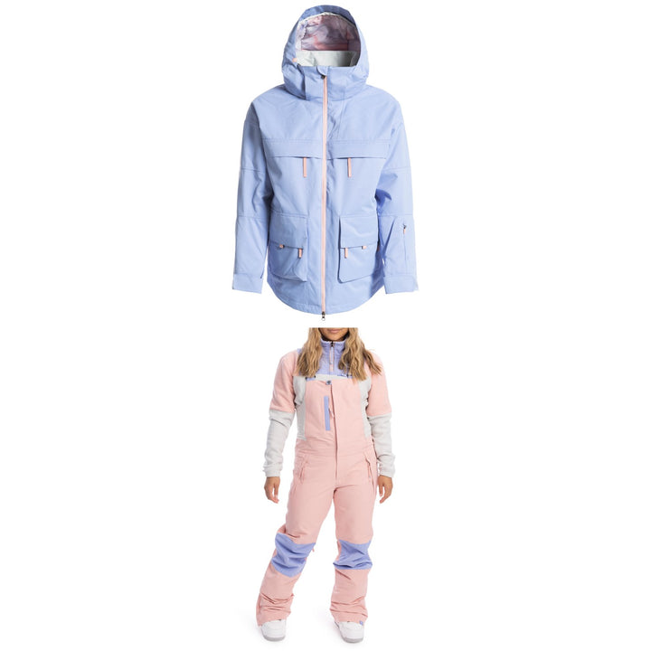 Roxy Chloe Kim Jacket + Bib Pants - Women's 2023