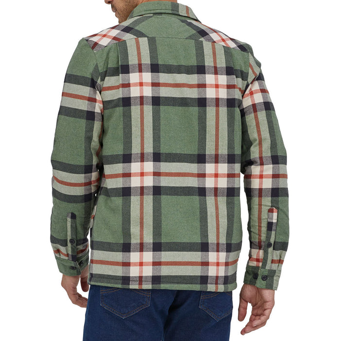 Patagonia Fjord Midweight Insulated Flannel Shirt - Men's Forestry:Hemlock Green