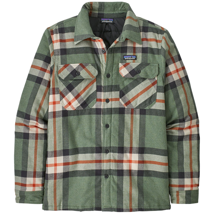 Patagonia Fjord Midweight Insulated Flannel Shirt - Men's Forestry:Hemlock Green