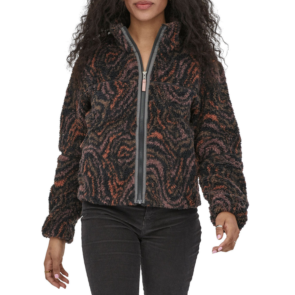 Patagonia Lunar Dusk Jacket - Women's Oak Waves:Ink Black