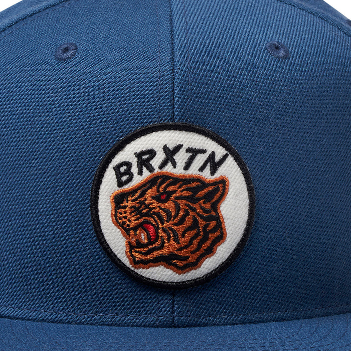 Brixton Kit MP Snapback Hat Indie Teal