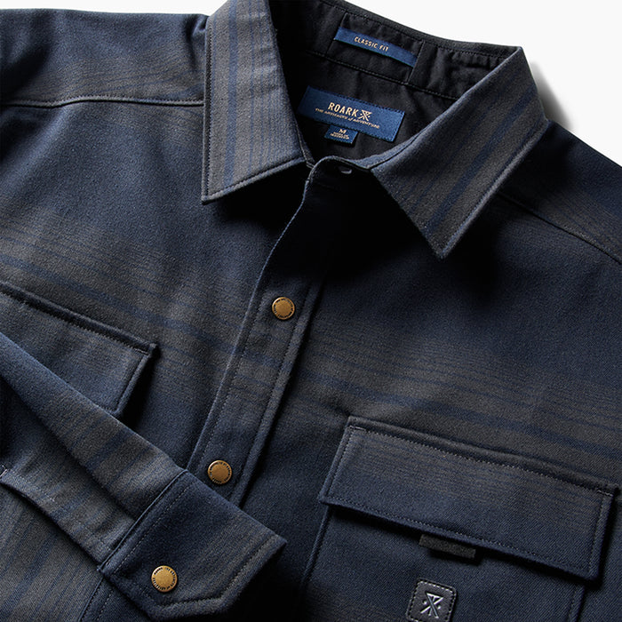 Roark Diablo Long-Sleeve Shirt - Men's Dark Navy 2