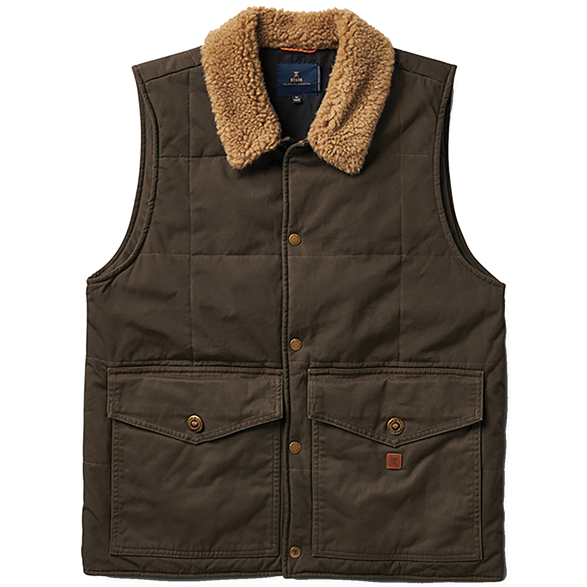 Roark Livington Vest - Men's Dark Brown