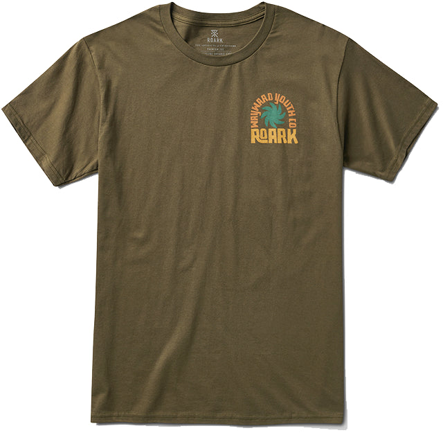 Roark Wayward Youth T-Shirt - Men's Army