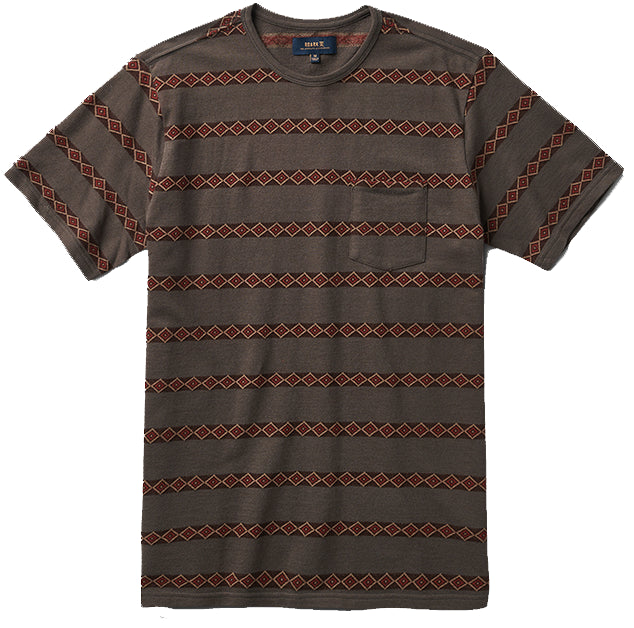 Roark Well Worn Crew Jacquard Shirt - Men's Charcoal
