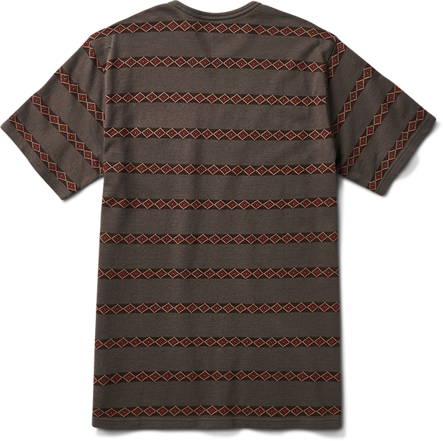 Roark Well Worn Crew Jacquard Shirt - Men's Charcoal