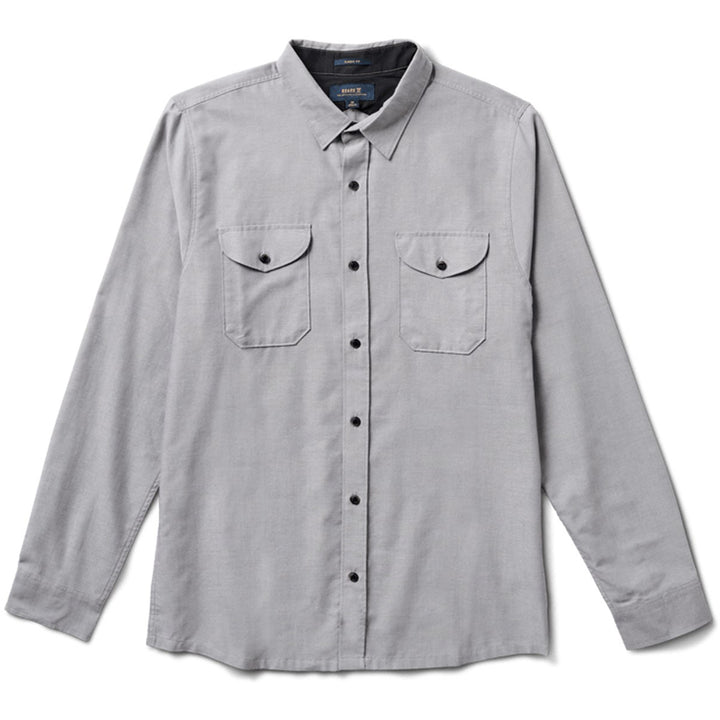 Roark Well Worn Long-Sleeve Shirt - Men's Smoke