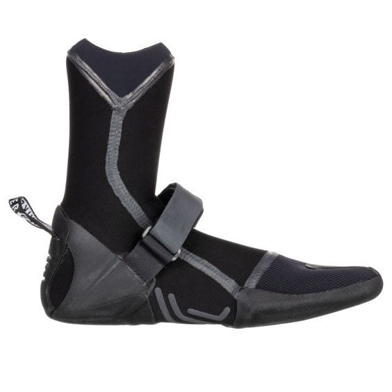 Quiksilver 5mm Marathon Sessions Split Toe Wetsuit Boots Black
